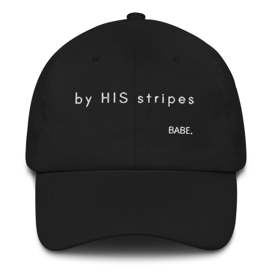 by HIS stripes BABE.