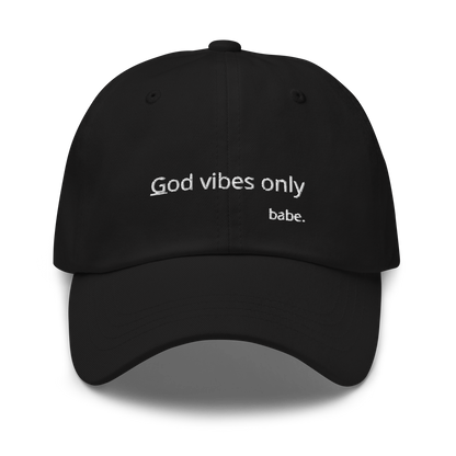 God vibes only