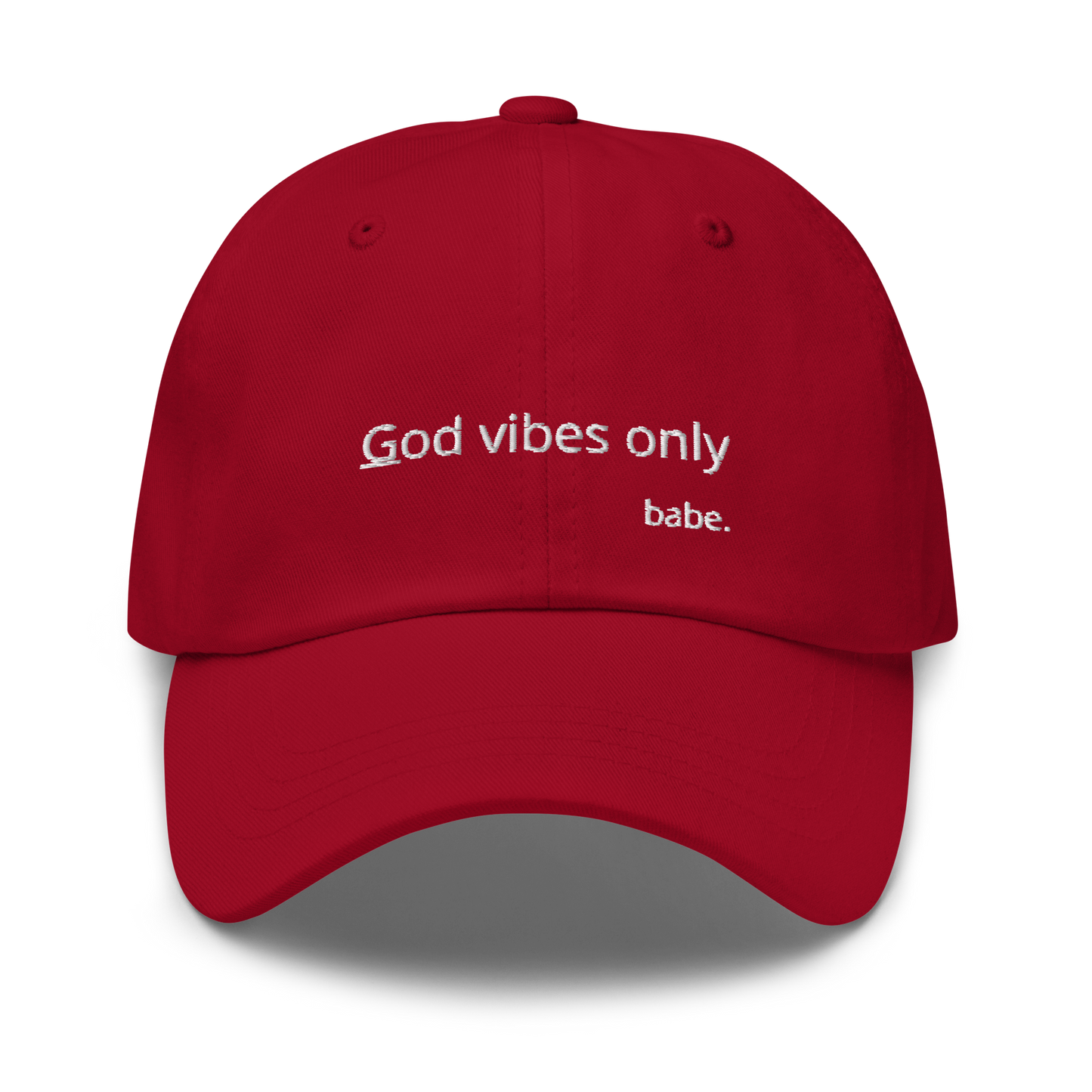 God vibes only