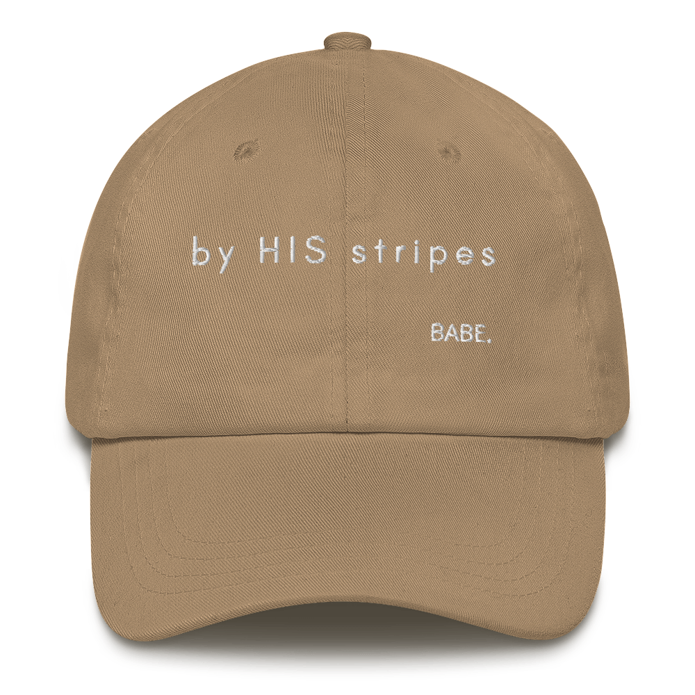 by HIS stripes BABE.